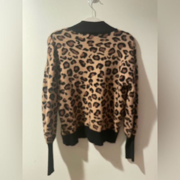 Rachel Zoe Animal Print Sweater NWOT - Picture 3 of 11